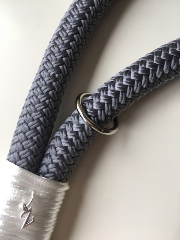 Rare colour personalized neckrope-set grey with a touch of blue !limited! - Image 3