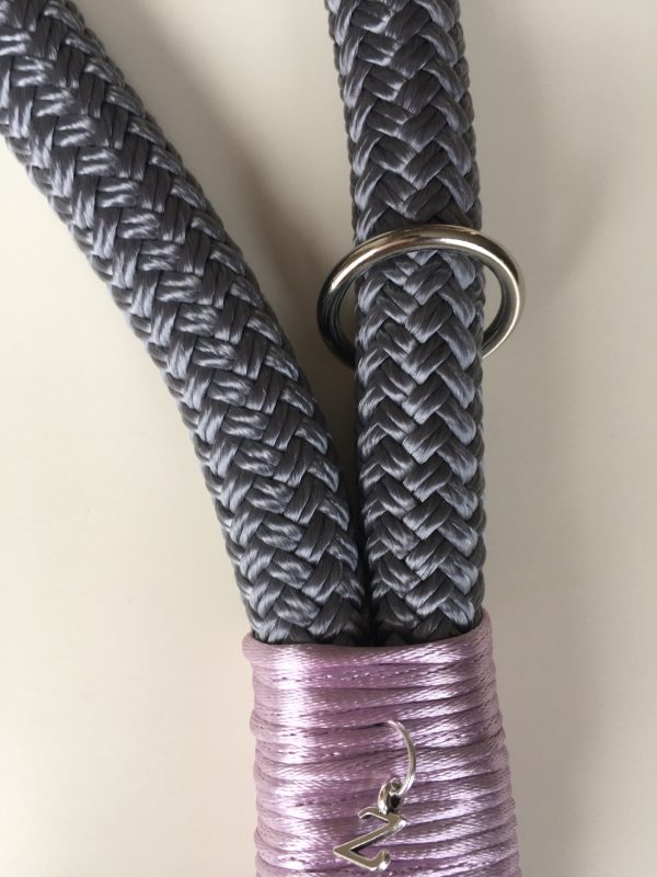 !!Special!! Limited edition peronalized neckrope-set grey with a touch of blue