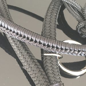 Complete set ropehalter + neckrope black