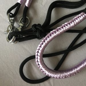 !! Special !! LIMITED edition 'Two in one' diamond rope halter set lavender