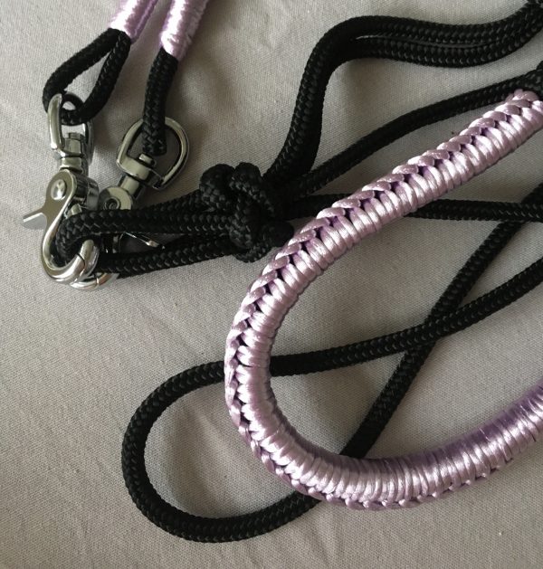 Complete set ropehalter + neckrope special edition black